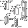 Prime-Line U 11037 Patio Door Deadbolt Lock, 8 In. Overall