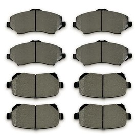 D537 D787 8pcs Ceramic Front Rear Brake Pads With Clips Fit For Acura TSX 2004-2008,For Honda For Accord 2003-2007