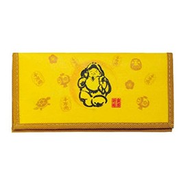 Mode Delacasa 037025 Money Passbook Case, Large Black, yellow