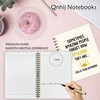 Qnhij Appreciation Gifts Spiral Notebook 5.5x8.3, Farewell Gifts for Coworkers