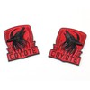 Mnneryss Pair Custom Dark Horse Style Coyote Emblems Door Left