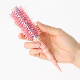 Atara Cherry Blossom Giant Roll Mini Roll Dry Roll Comb Pig Hair Hair Roll Brush AT-PRB, Cherry Blossom 19 / 아타라 체리블로썸 대왕롤 미니롤 드라이 롤빗 돈모 헤어롤 브러쉬 AT-PRB, 체리블로썸 19