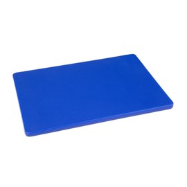 Hygiplas Low Density Chopping Board - Small 305x229x12 mm, Colour Coded Blue for Raw Fish Prep, LDPE Cutting Board, Non-Toxic & Non-Absorbent, Dishwasher Safe, GH791