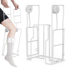 Hadwoer Stocking Donner Adaptive Dressing Aid for Putting on Compression Socks Large Sock Aid Tool for Calves up to 13-18 inches in Circumference Socks Helper, Compression Sock Assistant Device