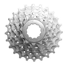 SUNRACE Cassette de Piñones Ruta CSR86 8P 11/23D Nickel Plata Cajita CSR86.8AO0.NS1.BXB