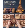 Rowood Eiffel Tower,3D Puzzle Model Kits for Adults,DIY 3D Wooden