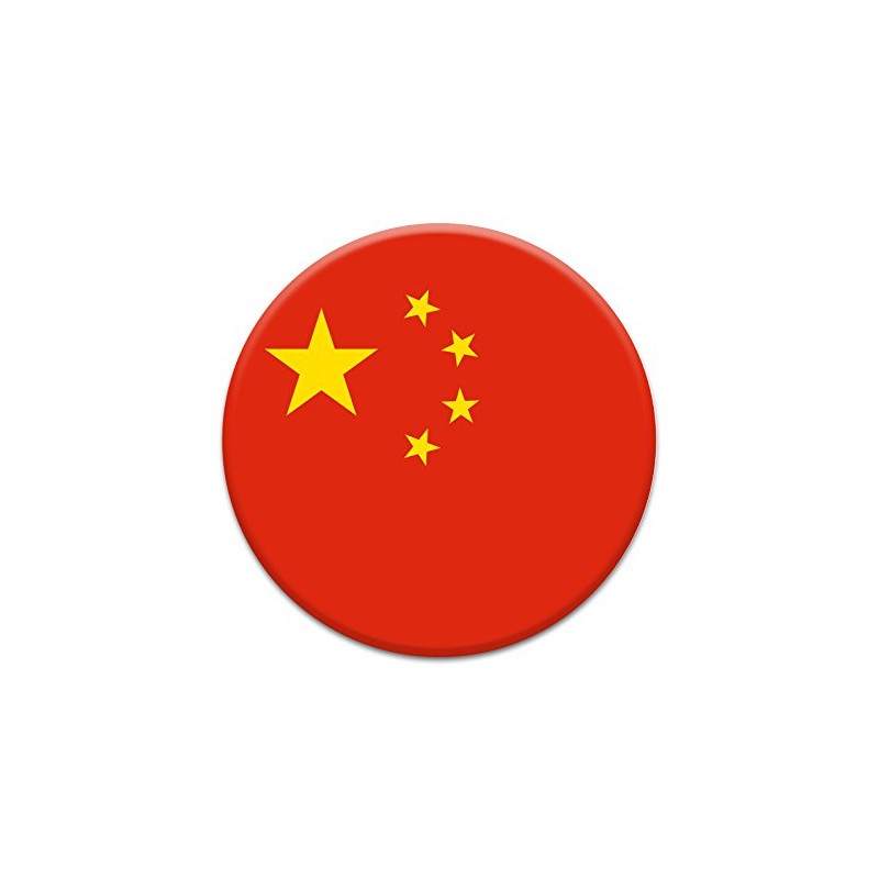 2X Sticker Set - Chinese Flag - for Phone Grip