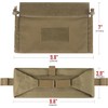 WYNEX Tactical First Aid Drop Dump Pouch, Medical Trauma Roll