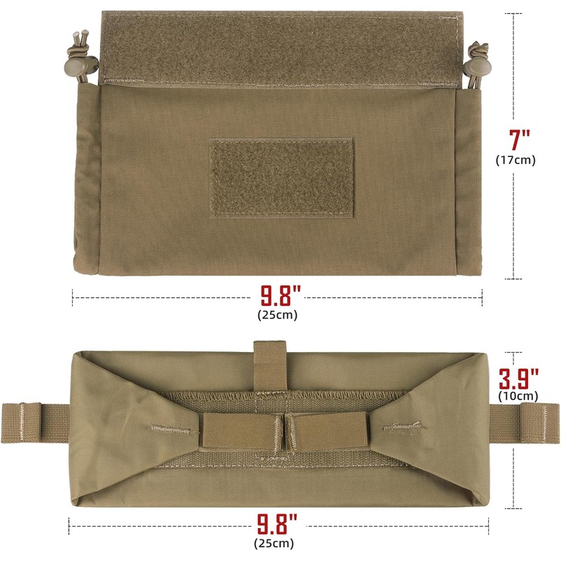 WYNEX Tactical First Aid Drop Dump Pouch, Medical Trauma Roll