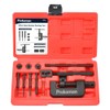 Prokomon 13 Pieces Chain Breaker Tool Kit; ATV Bike Motorcycle Chain Rivet Tool; Chain Link Removal Tool for Cam 25 to 630 Chains