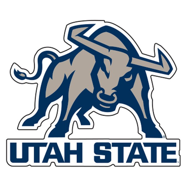 Craftique Utah State Decal (Utah State Bull Decal (3''4''6''12''), 12 in)