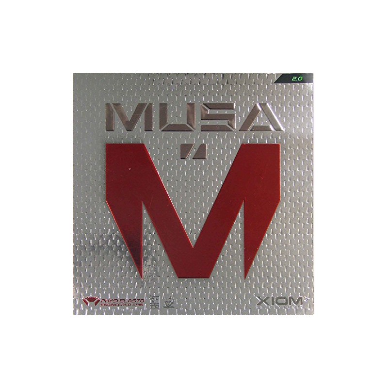 XIOM Rubber Musa I, red, 1.8 mm