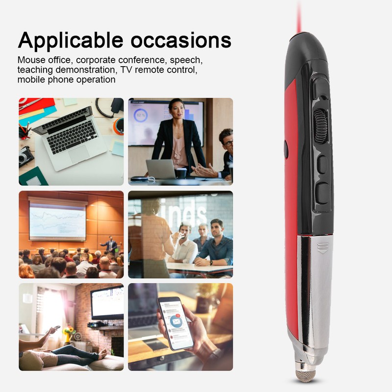2.4G USB Wireless Optical Pen Mouse Pocket Drawing Write Stylus