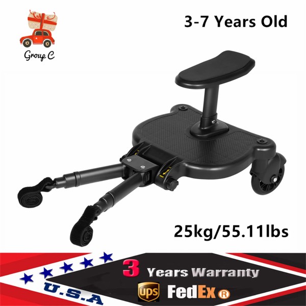 OCASAMI Stroller Board Universal Stroller Ride Board Buggy Wheeled Board