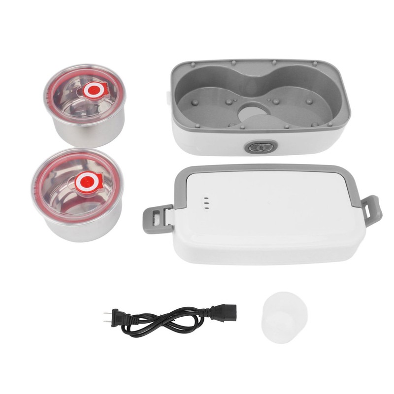 Self Cooking Lunch Box Leakage Proof 2 Stainless Steel Inner