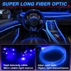 MICTUNING 10M LED Car Interior Strip Light Atmosphere Neon Glow