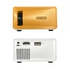 Portable mini projectors LED micro projector 1080P home party meeting