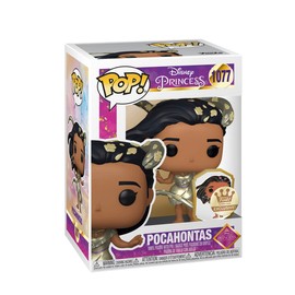 Funko Funko POP! Ultimate Princess Collection - Pocahontas (Gold) with Pin - Shop Exclusive