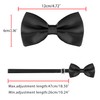 Allegra K Men's Bowtie, Bowtie, Ribbon, Formal, Wedding, School Entrance