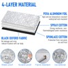 Car Windshield Sun Shade, 2024 Reflector Sunshade Cool Reflective Sun