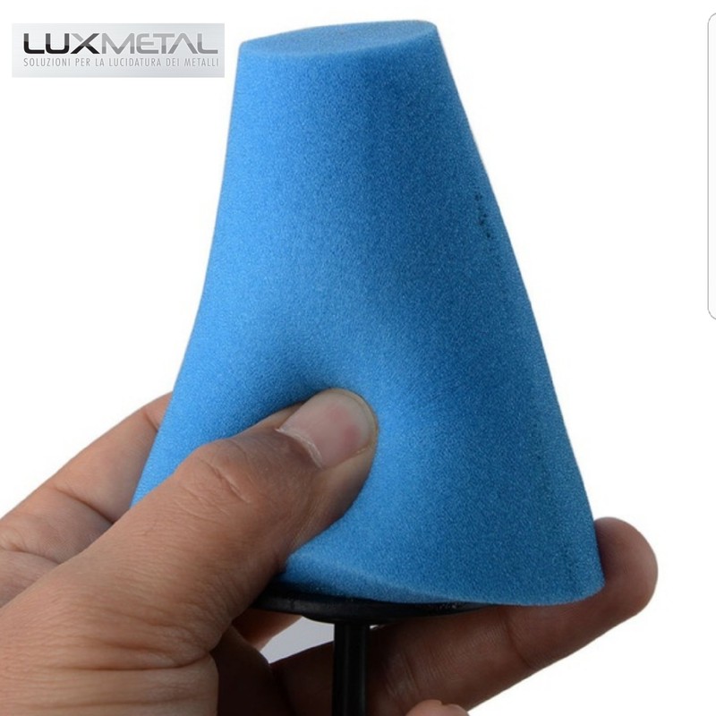 3 Incense Cones Soft Orange Medium Blue Hard Yellow Sponge
