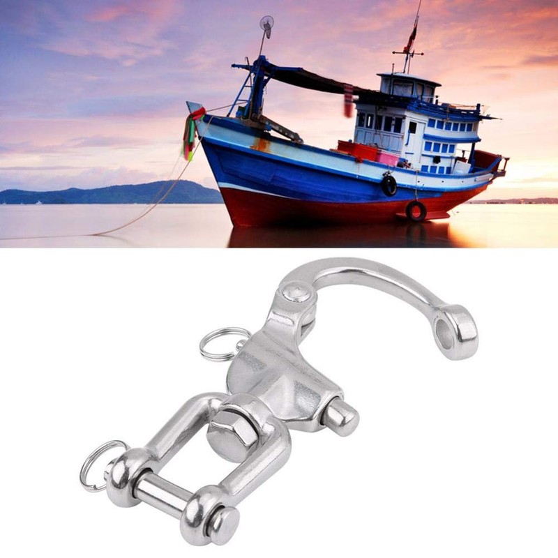 316 Stainless Steel Quick Release Snap Shackle Swivel Eye Snap