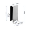 kingsea Pack of 2 Towel Hooks, No Drilling, Stainless Steel