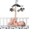 Lambs & Ivy Baby Jungle Animals Gray/Tan Musical Crib Mobile