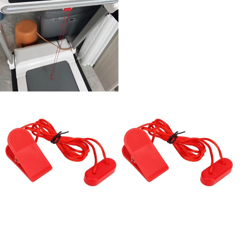 VGEBY 2pcs Treadmill Key,Universal Safety Key Treadmill Magnet Key Universal