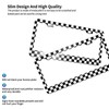 TianHeYue 2Pack Simple Style Black and White Racing and Checkered