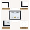 ELSKER&HOME 8.5x11 Certificate Frame - Classic Black Color Frame -