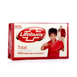 Lifebuoy Total 10- Soap Bar - 125g X 12 Bars (125g X 12 Bars)