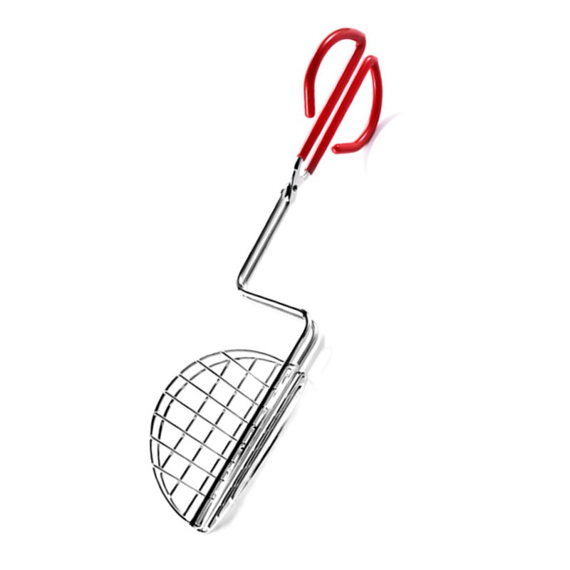 Taco Shell Tong with Long Handle Stainless Steel Taco Press