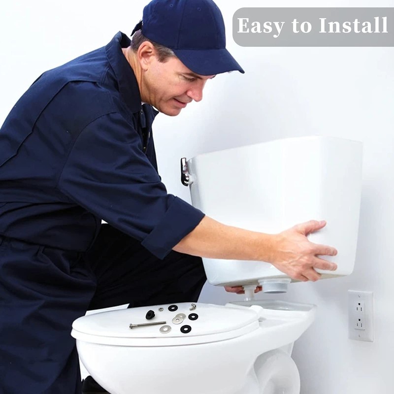 Universal Toilet Tank to Bowl Bolts Kit, Heavy Duty Toilet