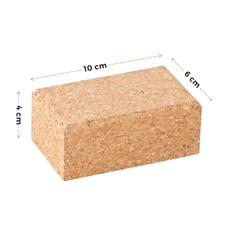 5 x cork sanding blocks with rounded edges, 10 x