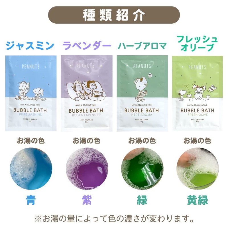 Character Bubble Bath, Snoopy, Fresh Olive Scent, Yellow Green, 4