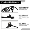 Partuto ABS Wheel Speed Sensor Front Right ABS Sensor Anti-lock