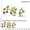 Sunnywall Funny Frogs Wall Sticker Wall Sticker Wall Picture Baby