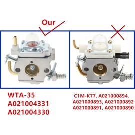 Hutdkte PB-580T Carburetor for Echo PB580T PB-580H PB580 Backpack Blower WTA-35 A021004331 with PB-580 Ignition Coil Tune Up Kit