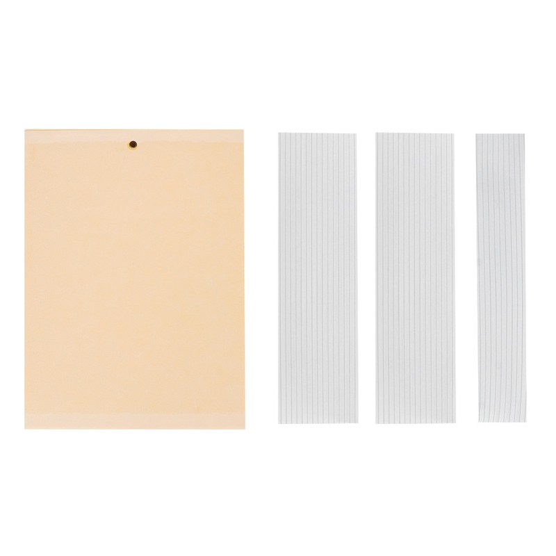 50Pcs Double Sided Insect Yellow Catching Board Sticky Flying Insect