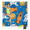 Oversized Sandproof Beach Blanket (83"x81"), Extra Large Beach Sheet for