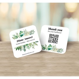 Avery 2.5” x 2.5” Square Business Cards Rounded Corners, Custom Print Matte Square Cards with Sure Feed Technology, Inkjet/Laser Printable Cards, Two-Sided Clean Edge Paper Cards, 180 Cards (35702)