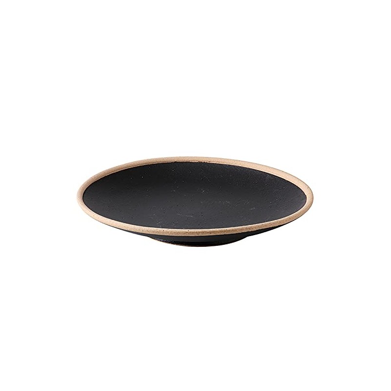 Hasamiyaki 19977 Risa Emon Kiln Plate, Medium Plate, 6 Inch