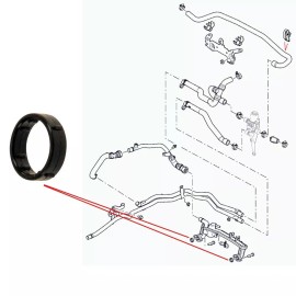 EuroAMP Jaguar XE XF XJ XK F-Type Heater Manifold Pipe O-Ring 3.0 V6 5.0 V8 AJ811600