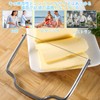Liroyal Cheese Cutter Cheese Slicer Stainless Steel Multipurpose Home Ham
