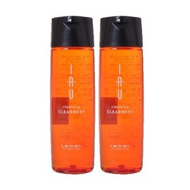 LebeL iau Cleansing (Shampoo) Clear 6.8 fl oz (200 ml) x 2 Piece Set