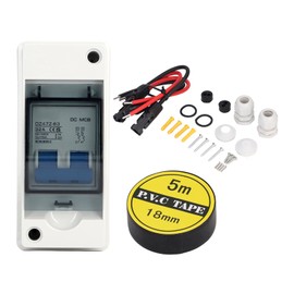 Mini Circuit Breaker with Junction Box IP65 Waterproof 4000A Icu Pa66 DC Disconnect Switch DC1000V 32A