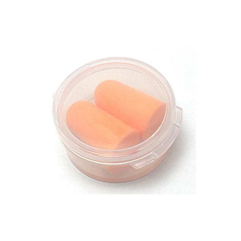 [Anti-Bacterial] Earplugs with Case, Large Capacity, 30 Pairs (60 Pieces),