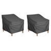 Garden Chair Cover Waterproof 210D Protective Cover for Garden Chairs,