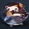 Hand Blown Glass Hedgehog Figurine